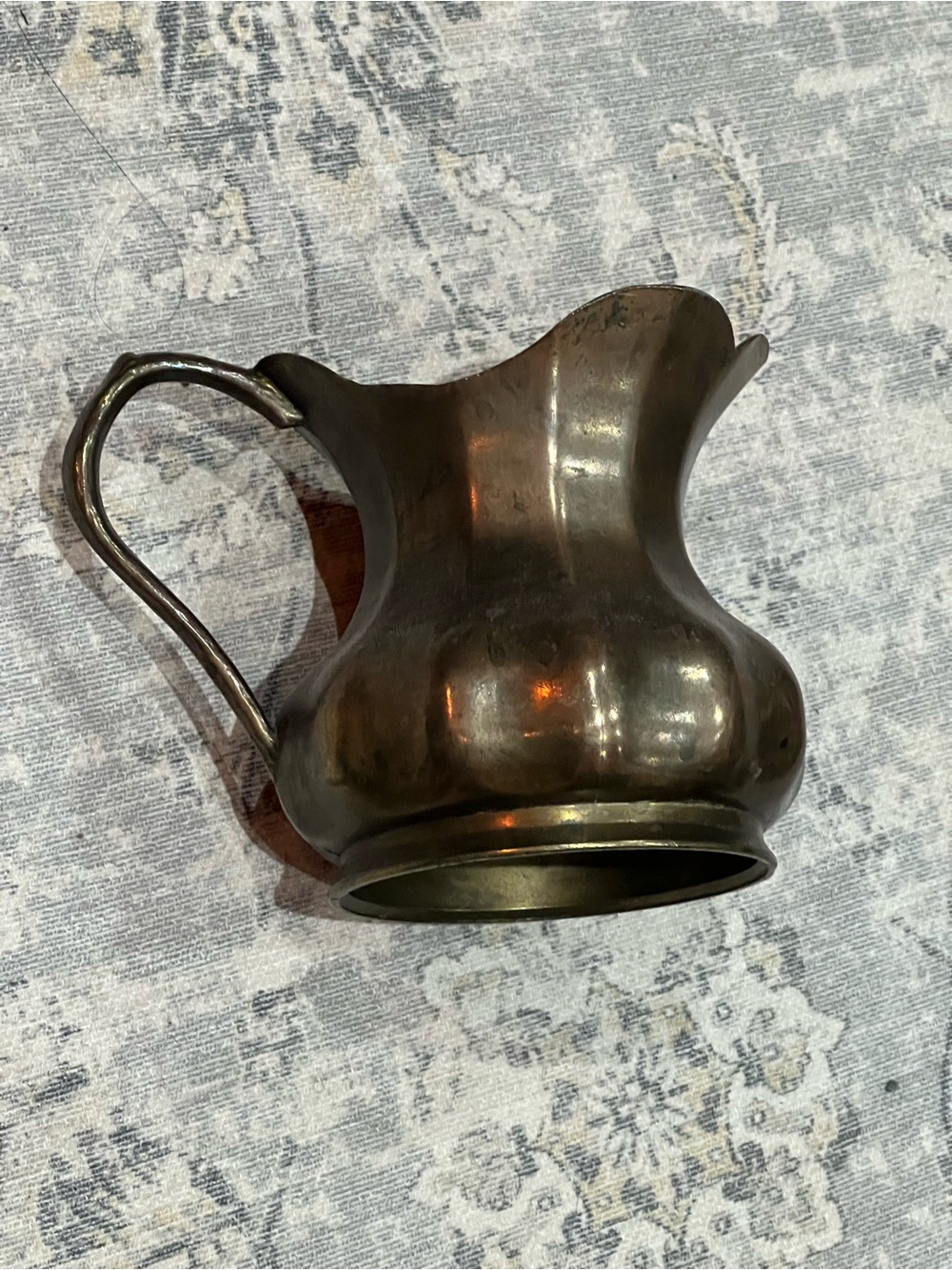 Vintage Brass Pitcher - Made in Italy